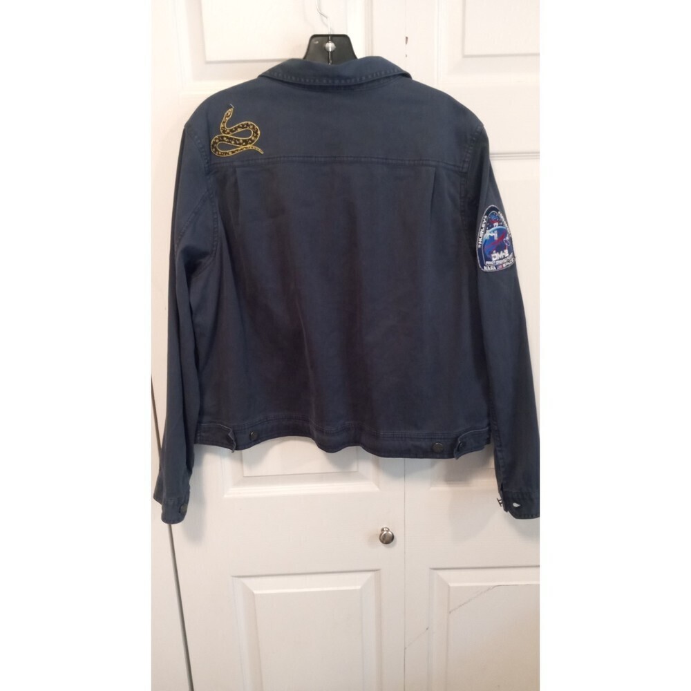 Pendleton Unisex blue button down jacket with‎ NA… - image 2